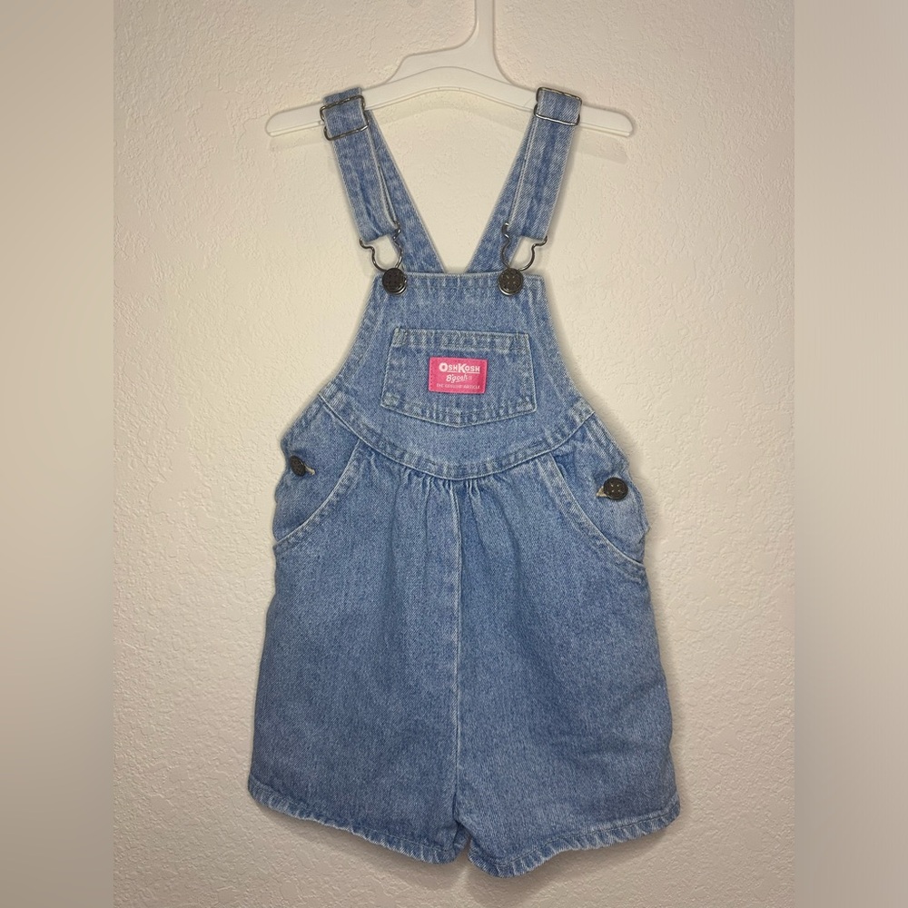 Vintage Paper Tag OshKosh Bgosh Shortalls. 4T Please see measurements